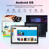 Crelander Tablet Android 13 de 10.1 pulgadas con ranura para tarjet...