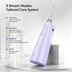 Flosser PRO, irrigador dental portátil y con tirantes