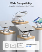 ORICO Soporte ajustable para computadora portátil para escritorio, base