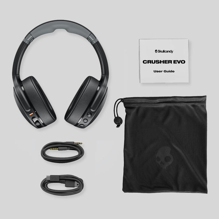 Skullcandy Crusher Evo - Auriculares inalámbricos Bluetooth con gra...