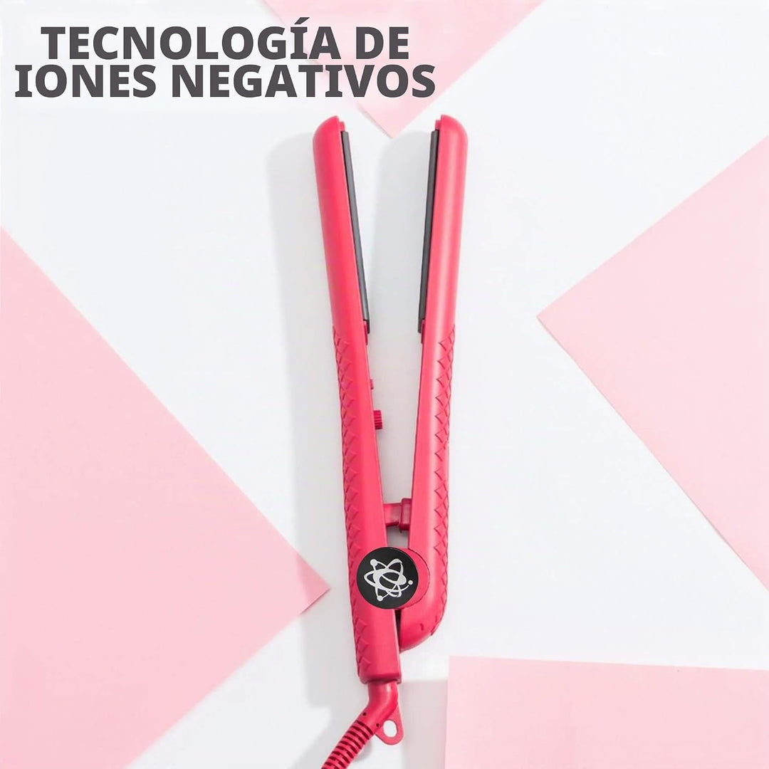 Evalectric Classic Styler - Plancha plana de cerámica de 1.25 pulga...