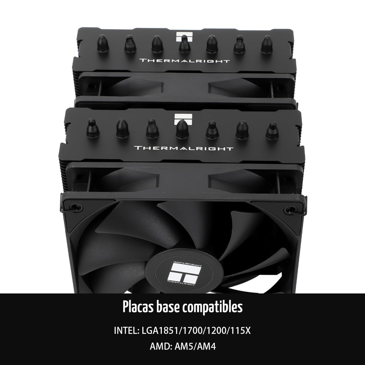 Thermalright Phantom Spirit 120 SE - Enfriador de aire negro para C...