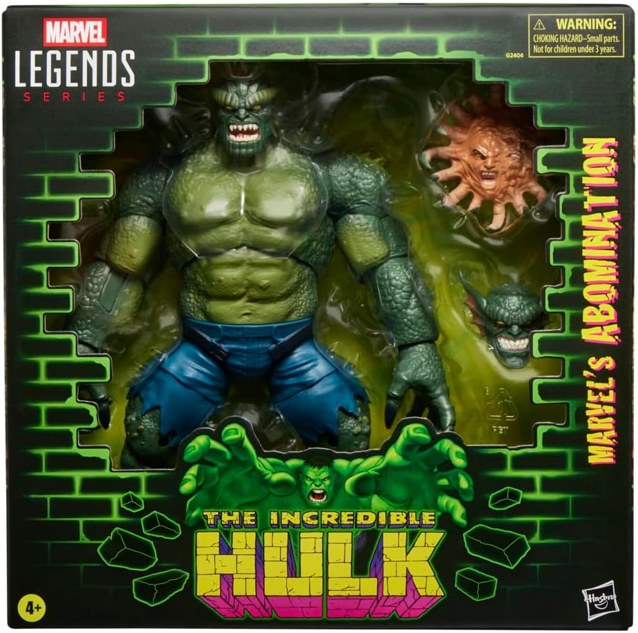 Marvel Legends Series Abomination, Hulk Comics Figura de acción col...