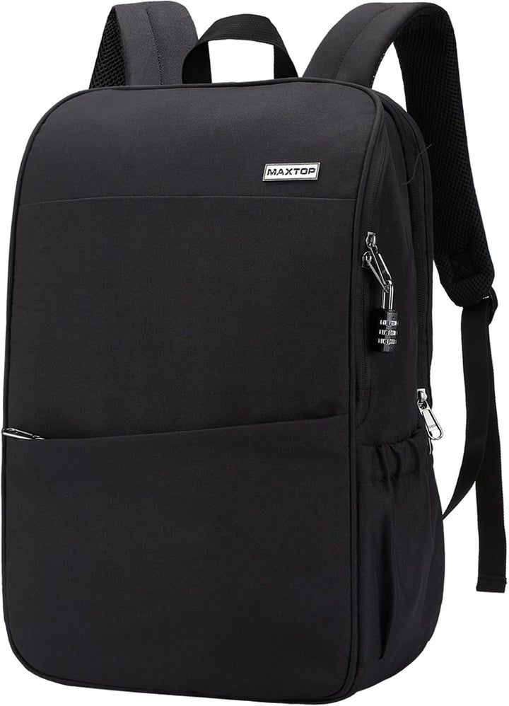 MAXTOP Mochila de viaje para laptop con puerto de carga USB antirro...
