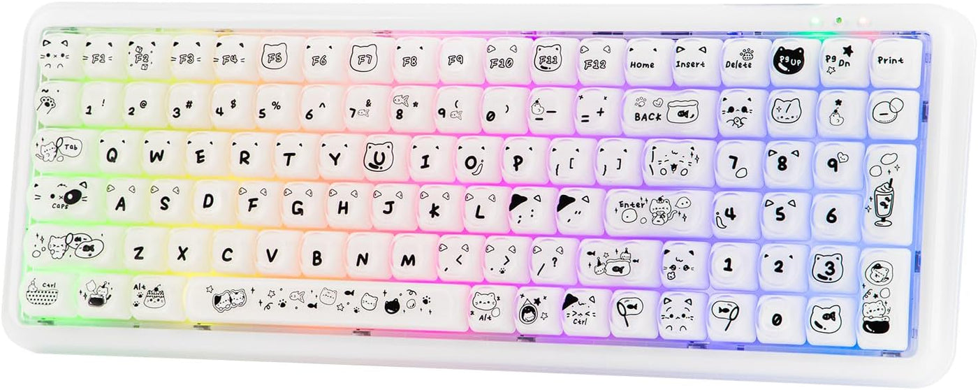 MechLands X Maorbeng X100 PRO - Teclado de membrana para juegos con...