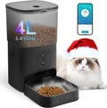 Alimentador automático para gatos, dispensador de alimentos