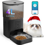 Alimentador automático para gatos, dispensador de alimentos