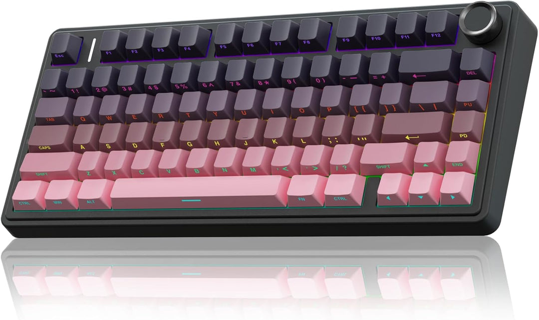 AULA F75 Pro Teclado mecánico inalámbrico, teclado personalizado in...