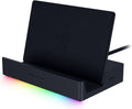 Razer Dock de mano Chroma: concentrador de carga y conectividad para juegos móviles y tabletas - iPhone 16, Steam Deck, ROG Ally, Switch y más - USB C, USB A (3), HDMI, GbE - 100 W de potencia