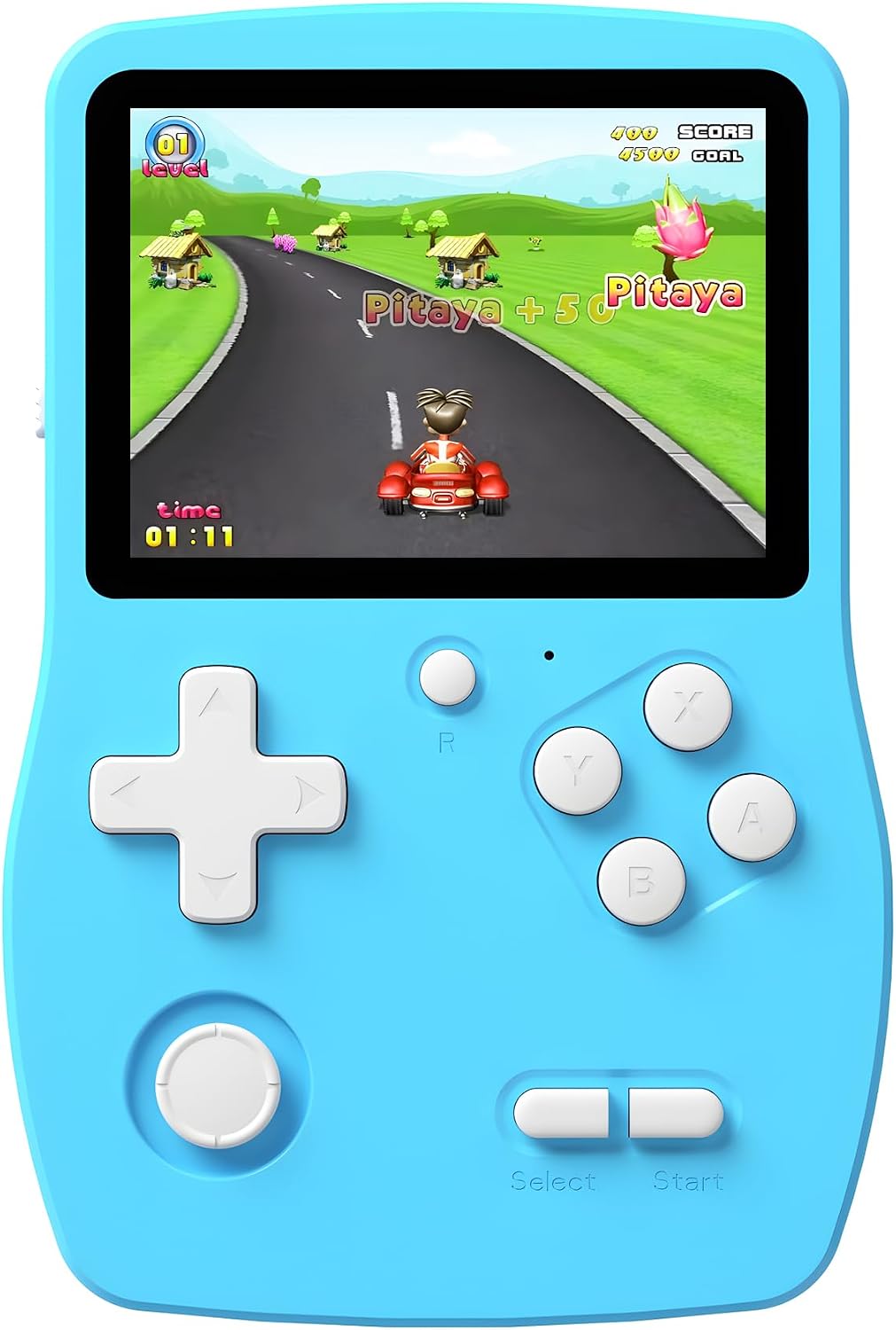 Juegos de mano de 32 bits para niños precargados 139 videojuegos, reproductor de videojuegos portátil con pantalla IPS de 3.0 pulgadas y batería recargable, mini juegos de viaje, regalos electrónicos