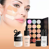 PhantomSky Juego de maquillaje todo en uno, caja de vacaciones, paq...