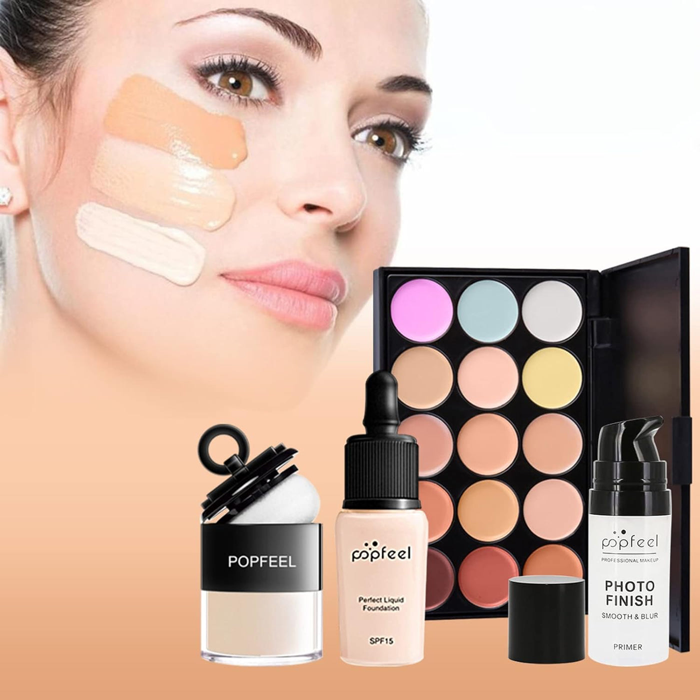Pure Vie Juego de maquillaje sorpresa todo en uno para regalo navid...