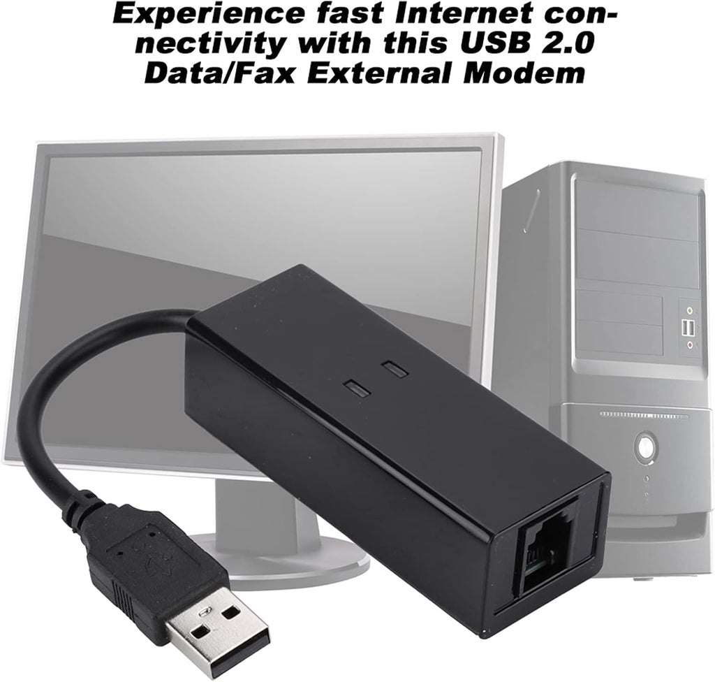 Módem de datos de fax de voz con marcación externa USB 56K