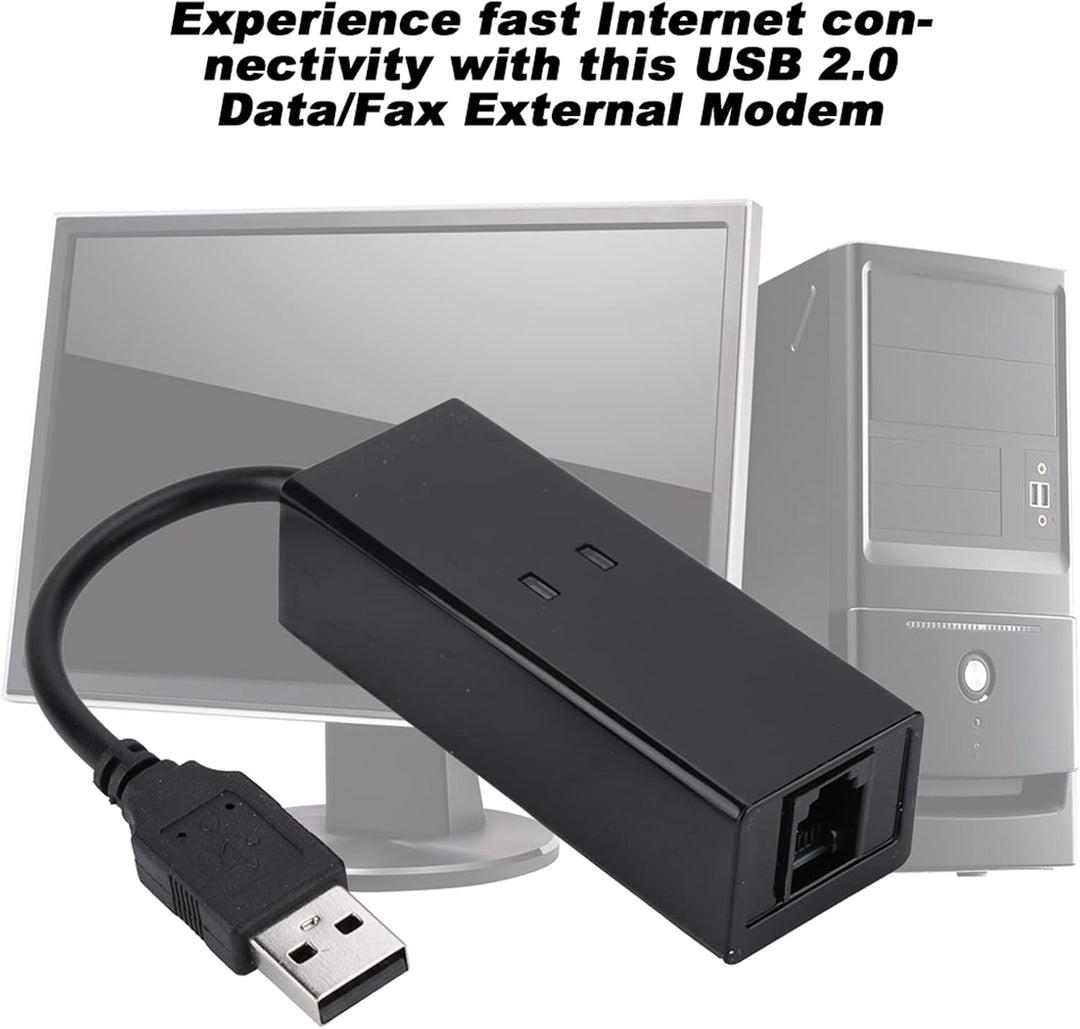 Módem de datos de fax de voz con marcación externa USB 56K