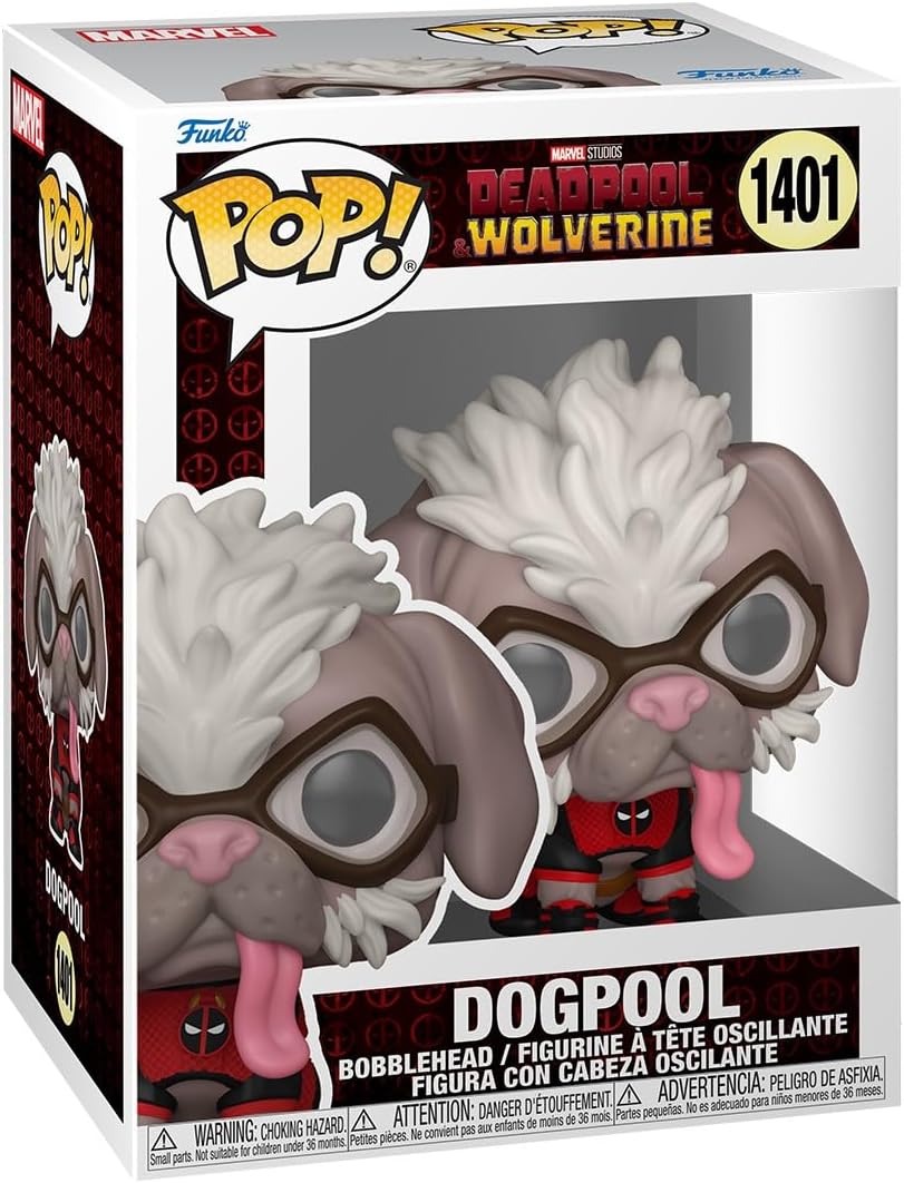 Funko POP! Marvel: Deadpool &amp; Wolverine - Dogpool - Figura de v...