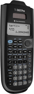 Texas Instruments TI-36X Pro Ingeniería/Calculadora científica | 9.7 pulgadas | Negro.