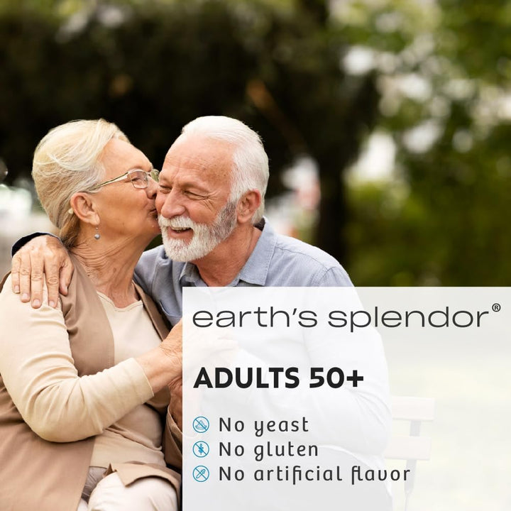 Earth's Splendor Vitamina diaria para adultos de más de 50 años...