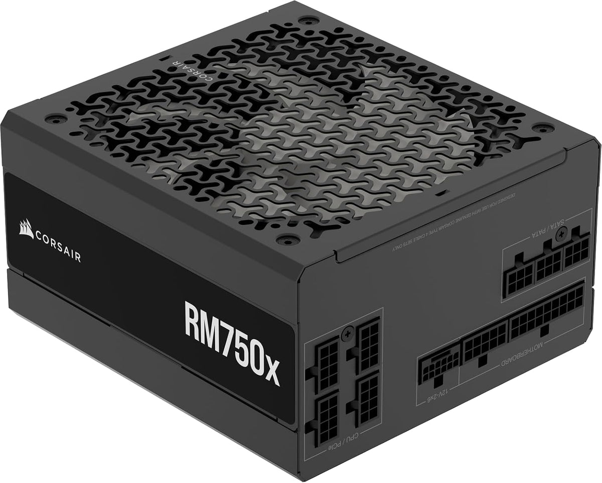 CORSAIR RM750x ATX 3.1 PCIe 5.1 Ready Fuente de alimentación totalm...