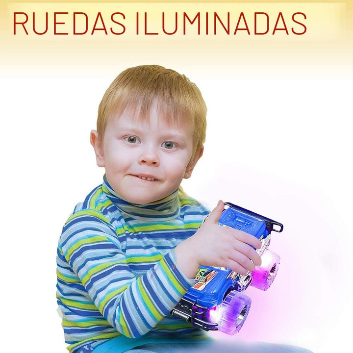 Luz Up Monster Truck Set para niños y niñas por