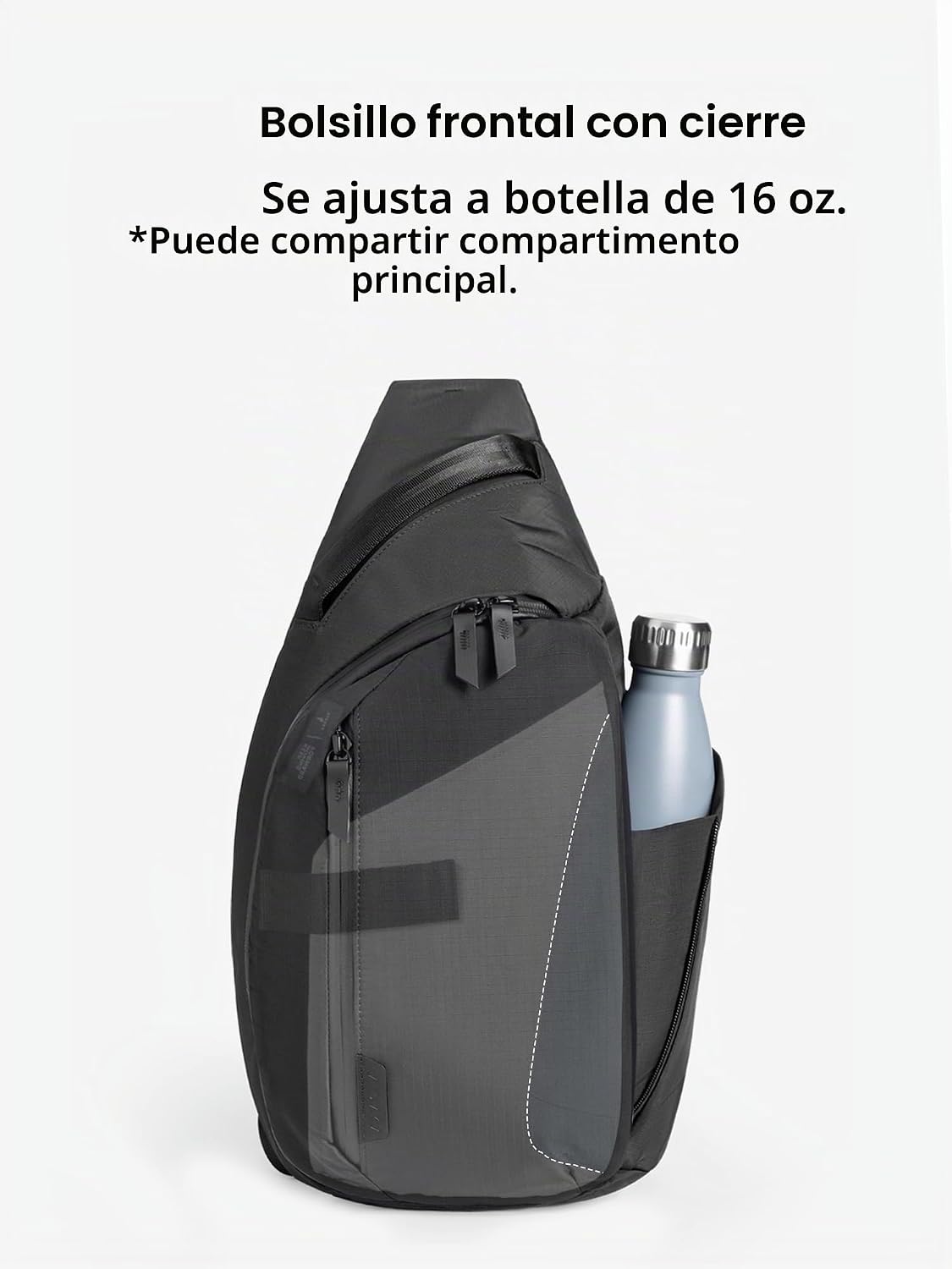 ALPAKA Metro Crossbody Hombro Derecho 7.5L - Bolso cruzado para hombre, mochila bandolera - Se adapta a tablet de 11 pulgadas - Un solo hombro