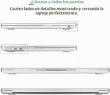 DONGKE Funda para MacBook Air de 13.6 pulgadas 2026 2025 2024-2022...