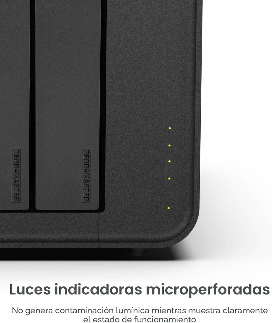 TERRAMASTER D4-320 Carcasa de Disco Duro Externo - 4 bahías USB 3.2...