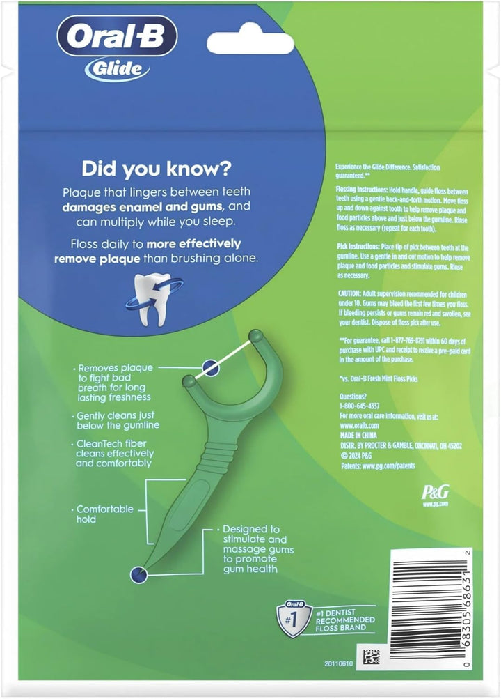 Completo hilo dental con pico Oral-B Plus alcance fuera de plazo, m...