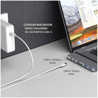 Hyper, GN28C-SILVER, hub USB