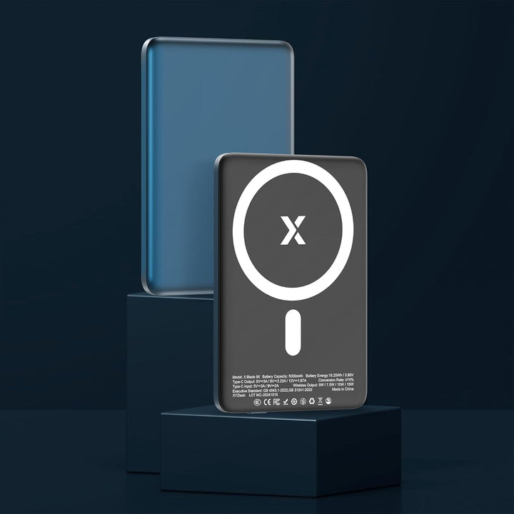 XYZtech X Blade 5K Slim Banco de Energía Magnético - 5000 mAh - Car...