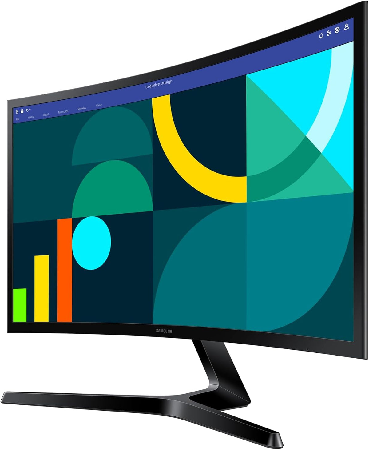 Samsung S3 S36GD Monitor de computadora curvo de 24 pulgadas y 100...
