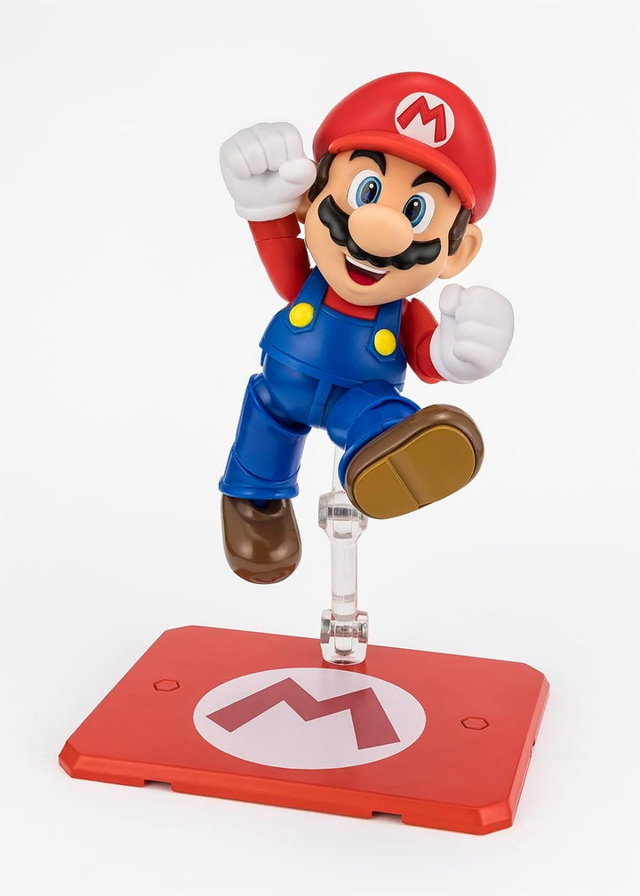 TAMASHII NATIONS - Super Mario - Figura de acción Mario S.H.Figuarts