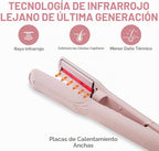 Caliber VaPURE - Plancha de pelo ultrasónica infrarroja, placas de cerámica