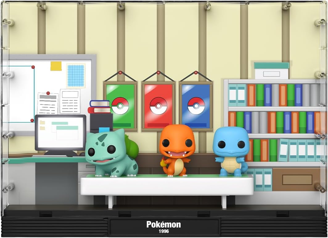 Funko Pop Moments Deluxe: Pokemon - Starters - Bulbasaur, Charmande...