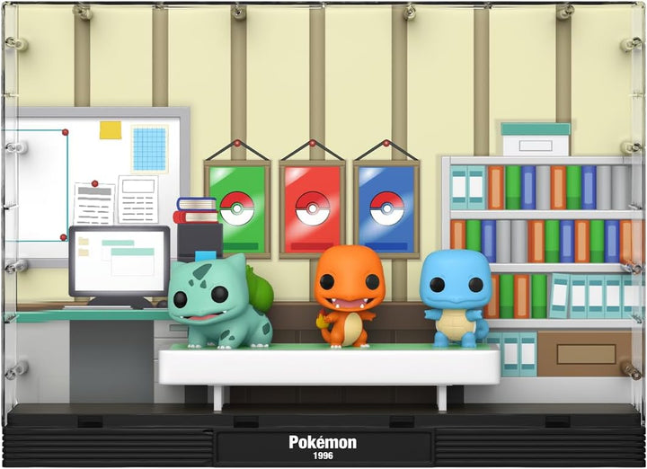 Funko Pop Moments Deluxe: Pokemon - Starters - Bulbasaur, Charmande...