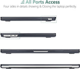 DONGKE para MacBook Air M4 de 13.6 pulgadas Funda 2025 2024 2023 20...