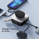 Tlsic Powerpack Universal - Banco de energía de viaje universal 5 e...