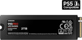 Samsung 990 PRO con disipador de calor SSD 2TB, PCIe Gen4 M.2 2280...