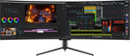 INNOCN Monitor curvo para juegos de 49" 144Hz Ultrawide 32:9 WD...