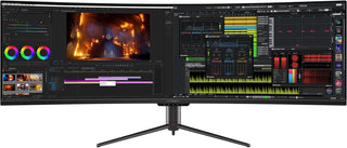 INNOCN Monitor curvo para juegos de 49" 144Hz Ultrawide 32:9 WD...