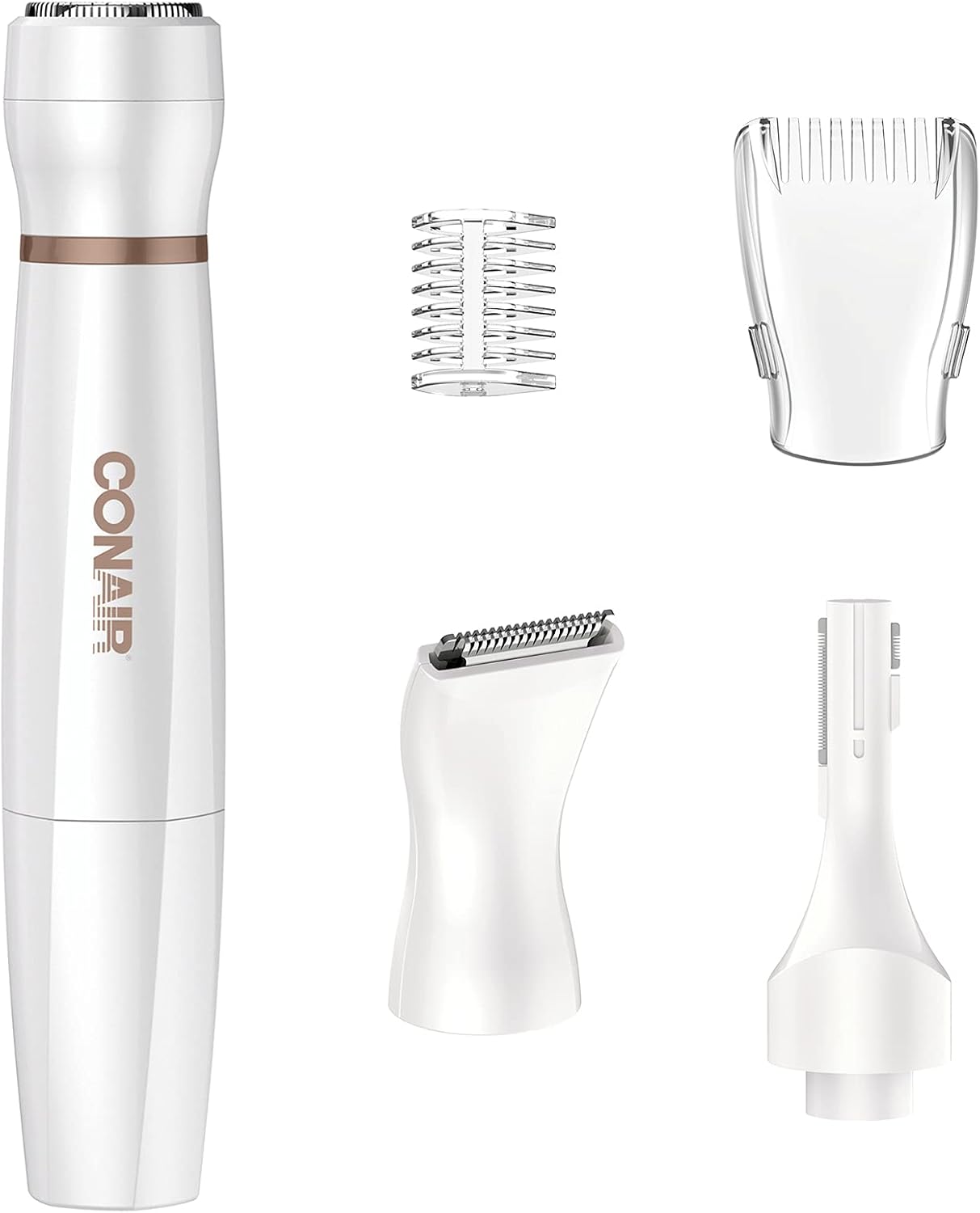 Conair Depilación facial todo en 1 para mujeres, recortadora eléctr...