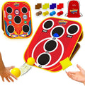 Swooc Games® - Backyard Arcade™ | Juego de lanzamiento de bolsas de frijoles 2 en 1 para niños con bolsa de transporte | Configuración y almacenamiento de 5 segundos | Juegos de maíz para niños |