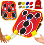 Swooc Games® - Backyard Arcade™ | Juego de lanzamiento de bolsas de frijoles 2 en 1 para niños con bolsa de transporte | Configuración y almacenamiento de 5 segundos | Juegos de maíz para niños |