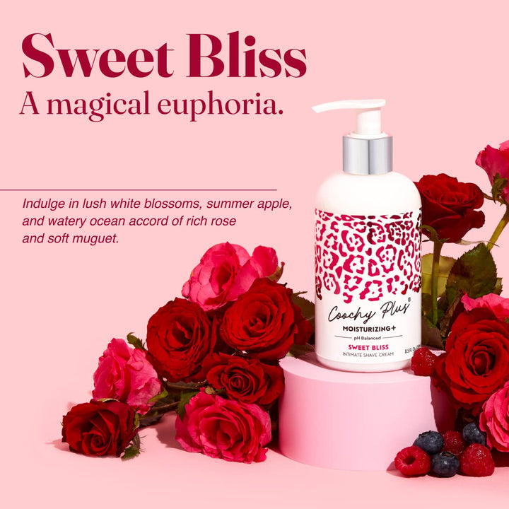 Coochy Plus - Crema de afeitar íntima hidratante Plus Sweet BLISS p...