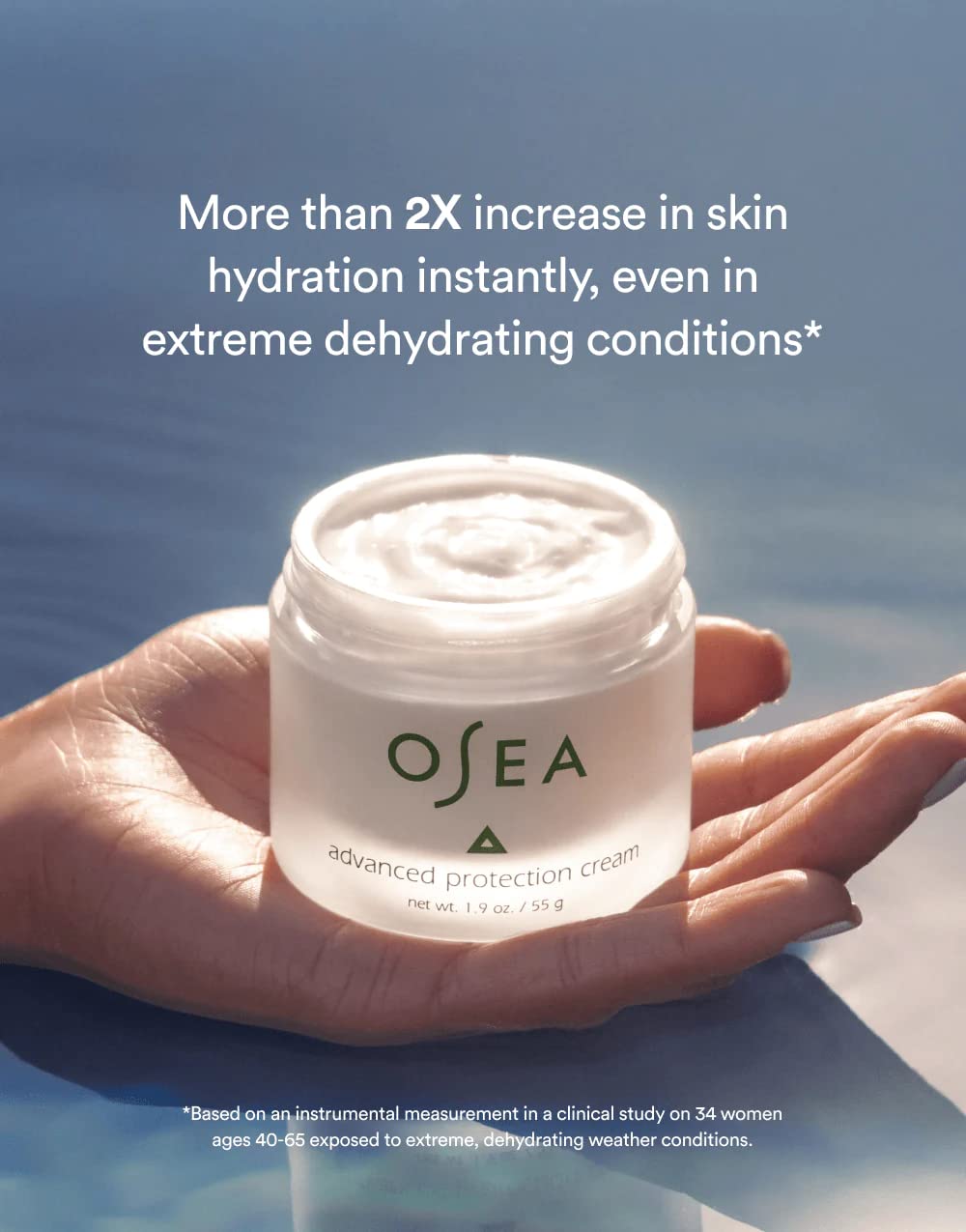 OSEA Advanced Protection - Crema facial de 1 onza \u2013 Hidratante...