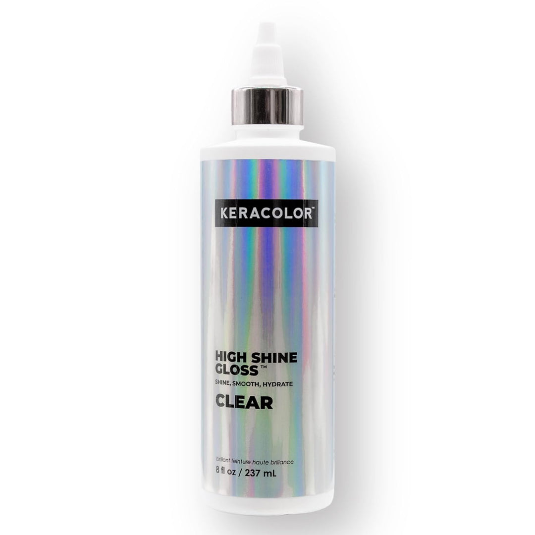 Keracolor High Shine Clear Hair Gloss, esmalte para el cabello en l...