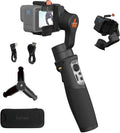 Hohem iSteady Pro 4 Estabilizador de cardán de acción de 3 ejes para GoPro 13/12/11/10/9/8/7/6/5, para DJI Osmo Action y otras cámaras de acción, Bluetooth y control de cable, a prueba de salpicaduras