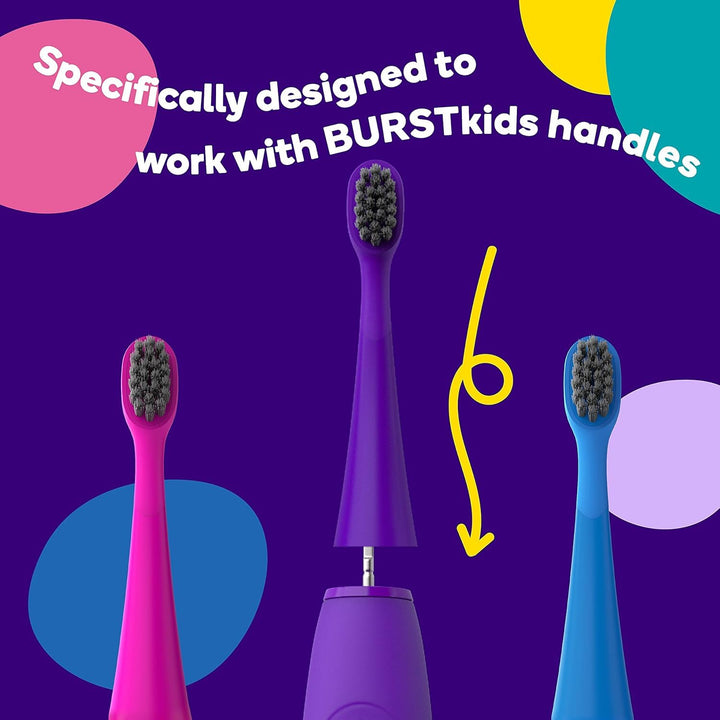 BURST - Cabezales de repuesto originales para cepillo de dientes el...