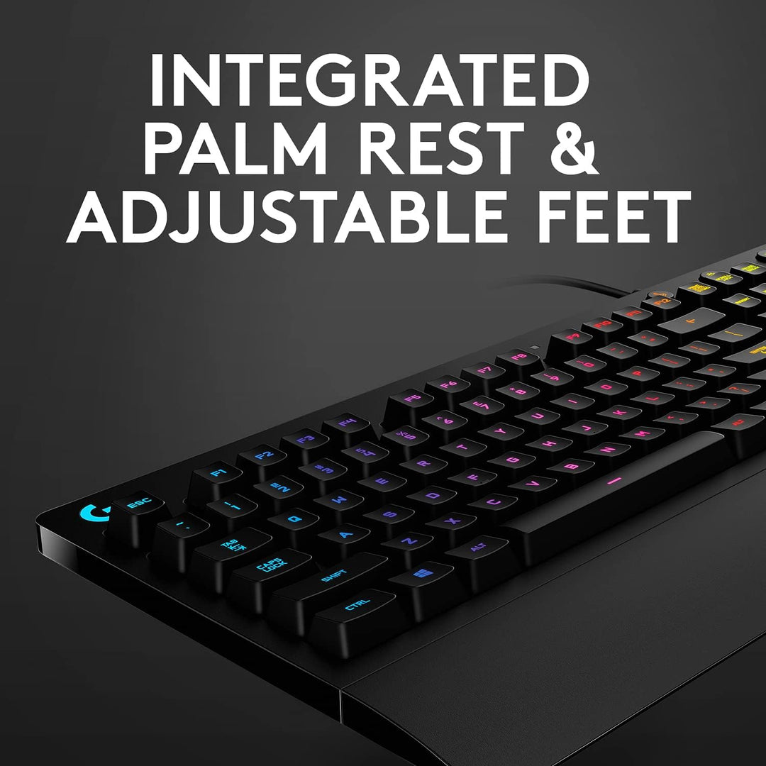 Logitech G213 Prodigy Teclado para videojuegos, teclas retroilumina...