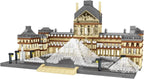dOvOb Juego de micro bloques de construcción de Louvre de arquitectura (2885 piezas) - Modelo arquitectónico de fama mundial juguetes regalos para niños y adultos