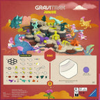 Ravensburger GraviTrax Junior Starter Set L Dino 24586 - Carrera de mármol extensible para niños, hecha de materiales respetuosos con el medio ambiente con mundos temáticos, juguete educativo y de